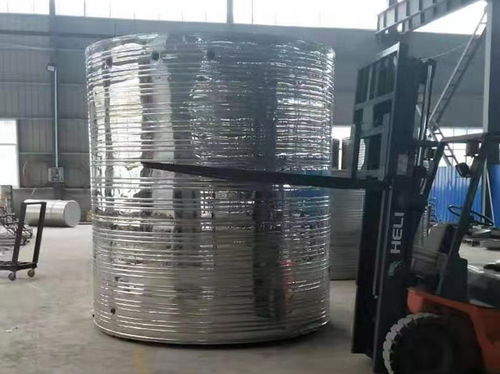 杭州BDF地埋水箱生产厂家 圆形保温水箱 融嘉不锈钢水箱厂家